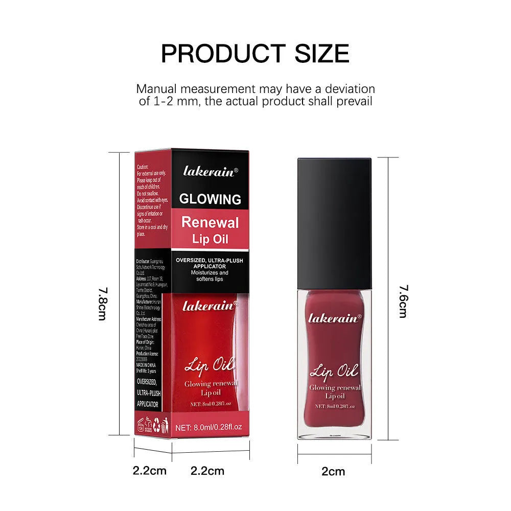 8ml nourishing lip gloss in seven shades including Coral, Clear, Honey, Jam, Pink, Red and Rose