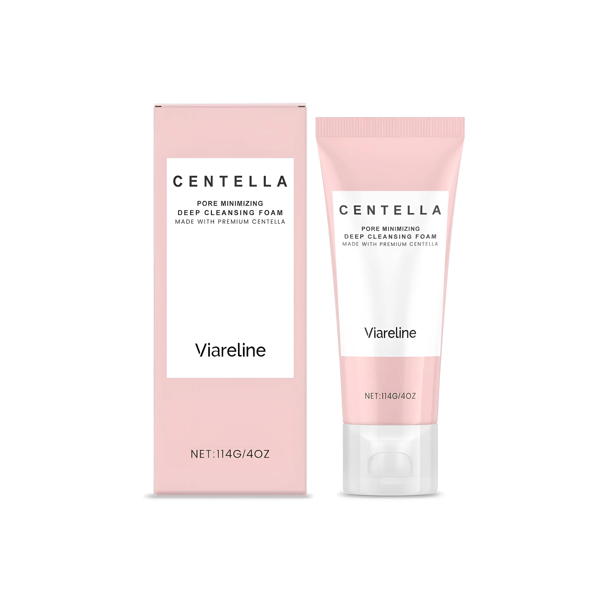 Tube of Pore Minimizing Deep Cleansing Foam facial wash, 114g.