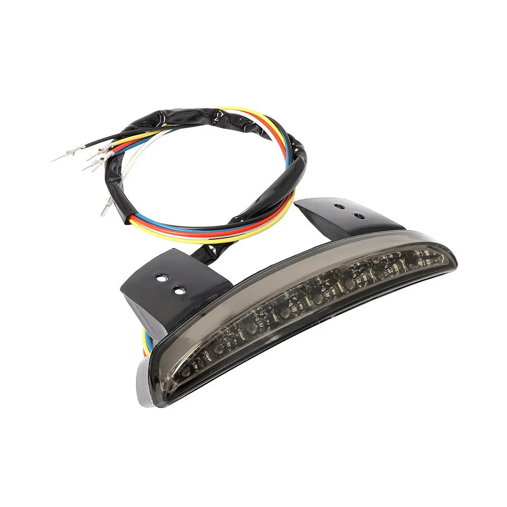 LED rear brake taillight for XL883 and 1200 motorcycles in red grey or white finish