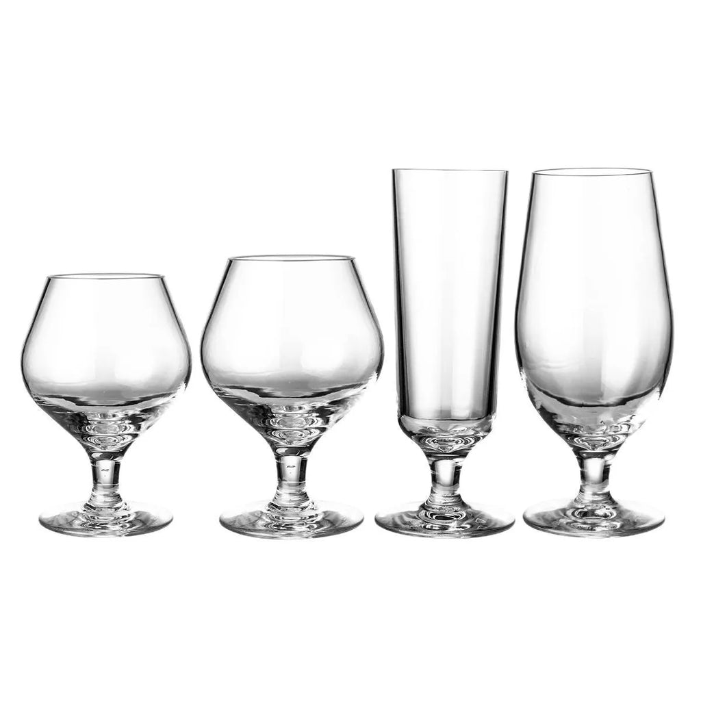 Transparent PC acrylic wine bottle with modern simple design, 300ml or 550ml capacity for party catering