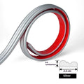 Flexible PVC self-adhesive wall shaping frame in black, gold, silver, and white colours.