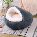 Waterproof cloth dog kennel in a semi-surrounded design showing gradient colour option