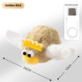 Electric plush cat toy in shake kincho colour with shaking motion and sound
