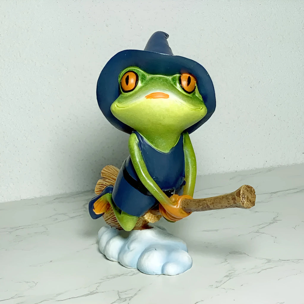 European style magic yoga frog decorative ornament in RDW123 colour