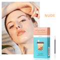 20 cotton swab lipsticks in a cigarette box packaging on a table