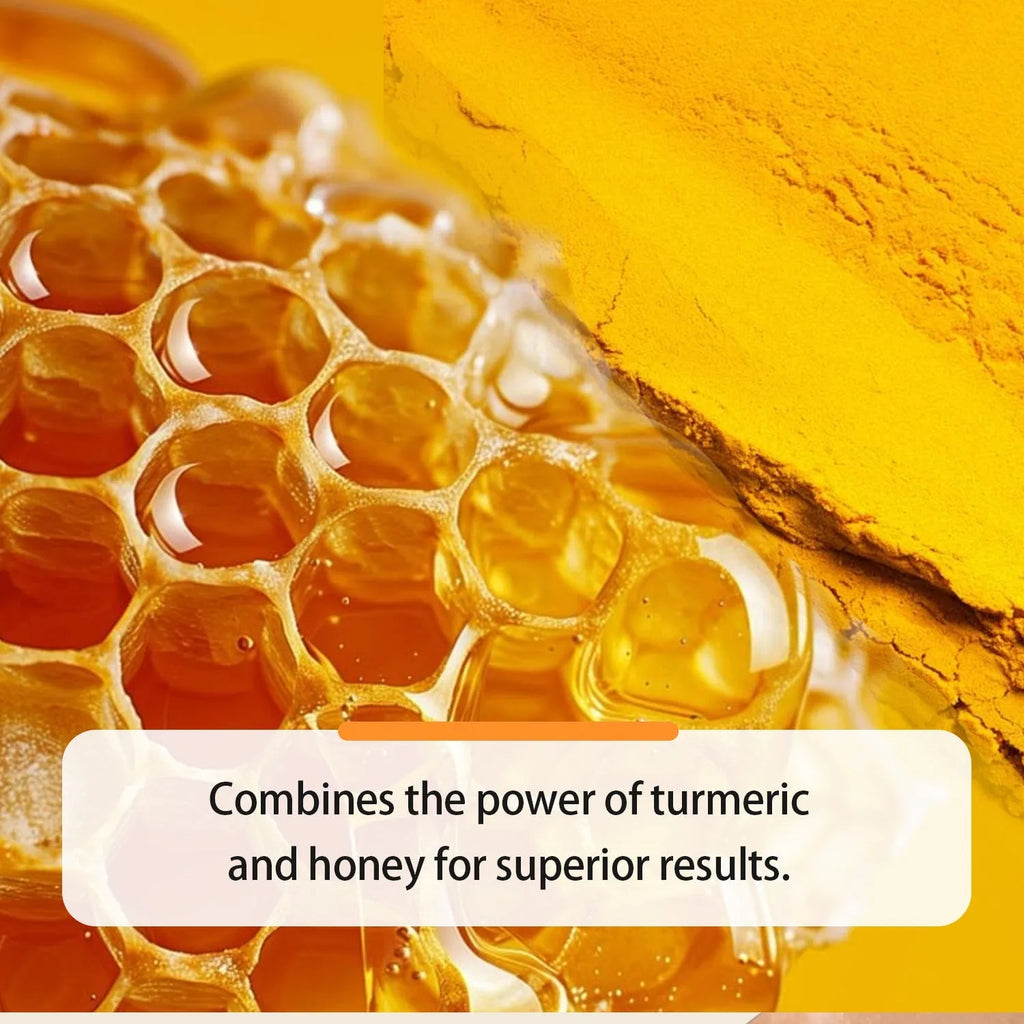 30ml bottle of turmeric honey essential oil with neutral packaging and FP-A028 specification code