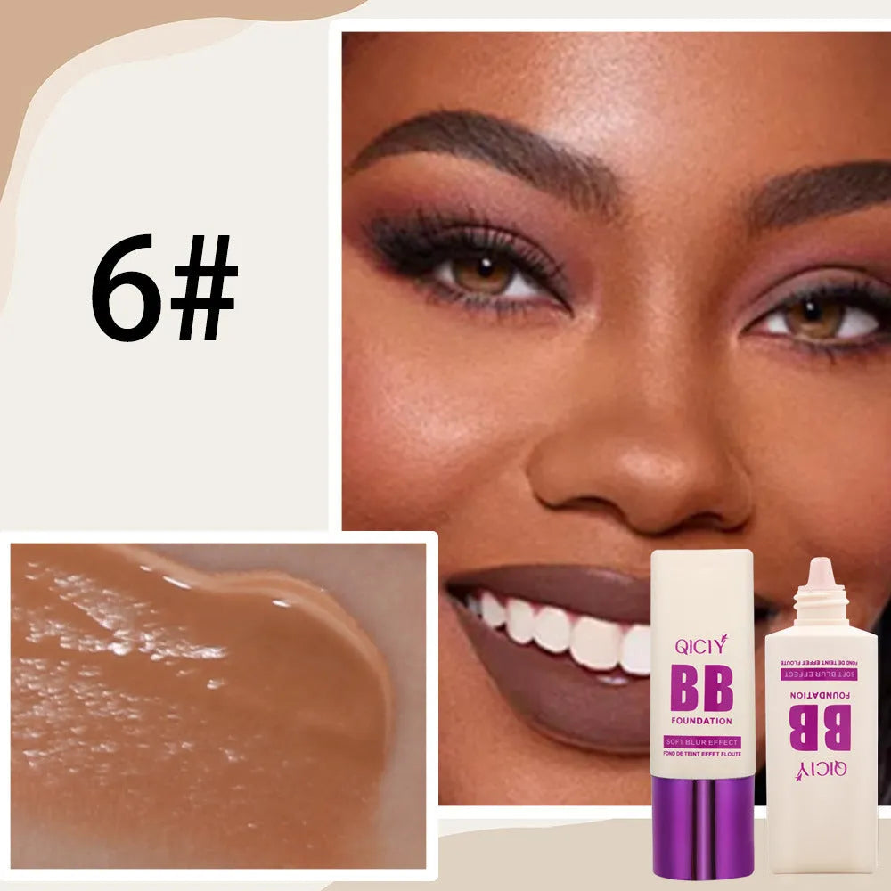Feeding bottle liquid foundation concealer BB cream in ten colour shades