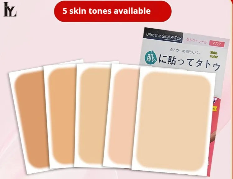 Tattoo Cover Concealer Brush makeup tool for covering skin imperfections, shown with colour options.