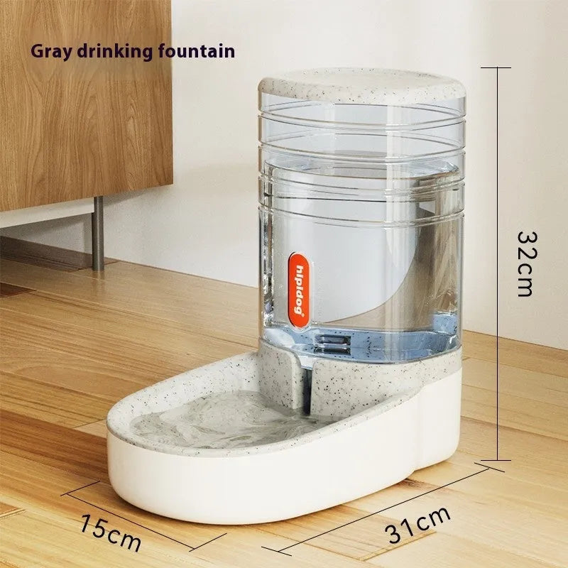 Automatic pet water fountain with 3.8L capacity in blue colour for cats and dogs