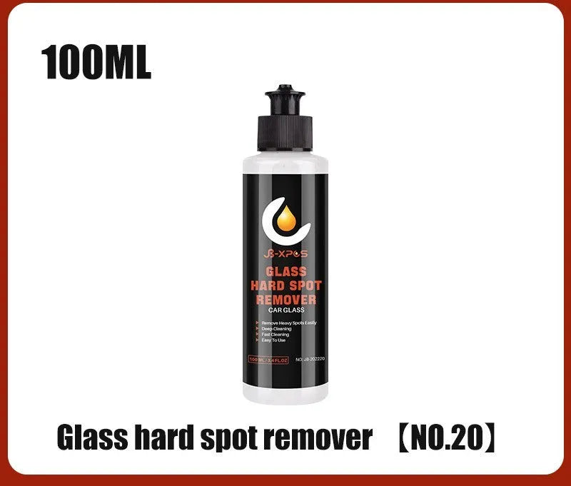 Glass oil film remover cleaning cream paste in 50ml, 100ml, and 200ml container options