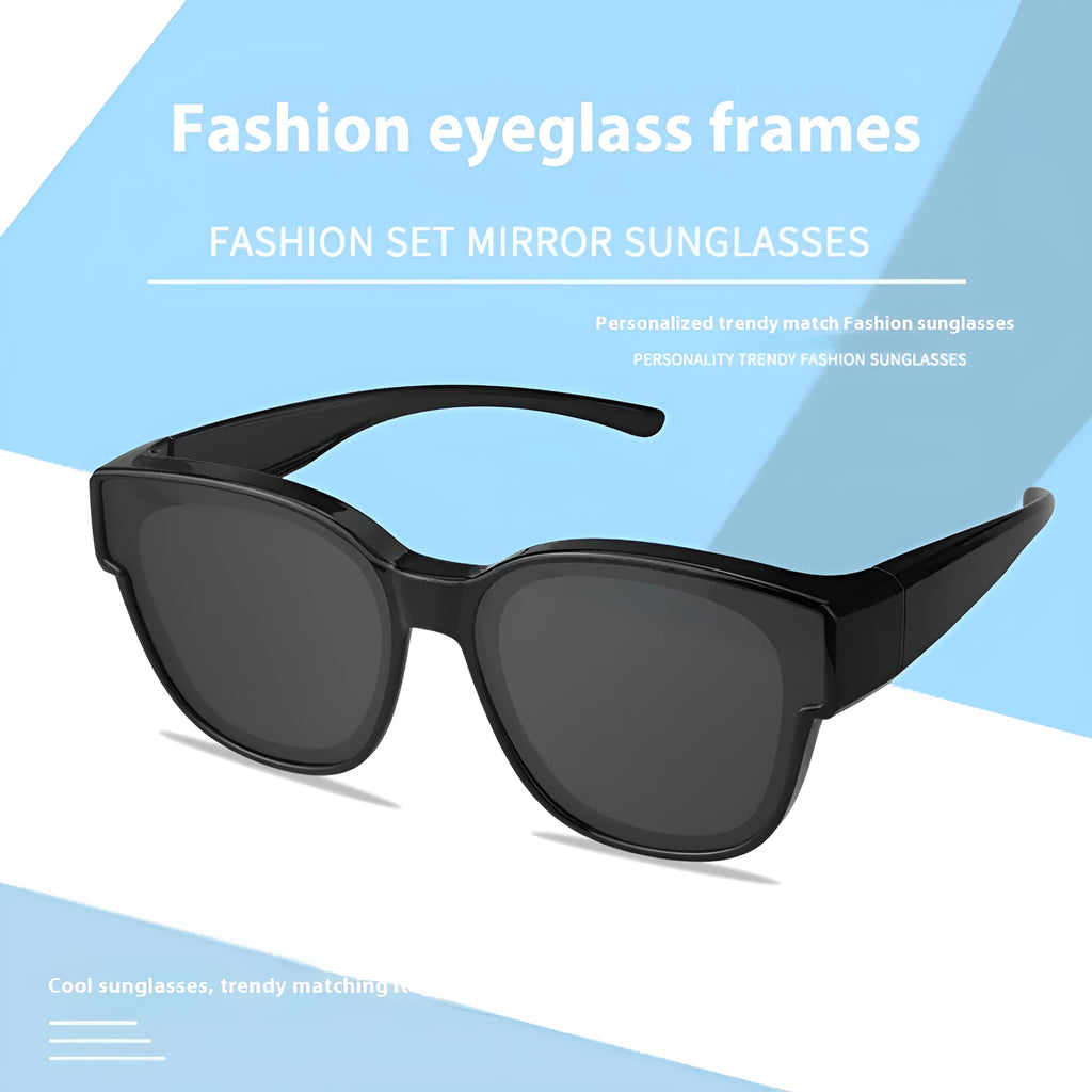 Women's fashionable sunglasses with TR frame and polarised lenses in various colour options.