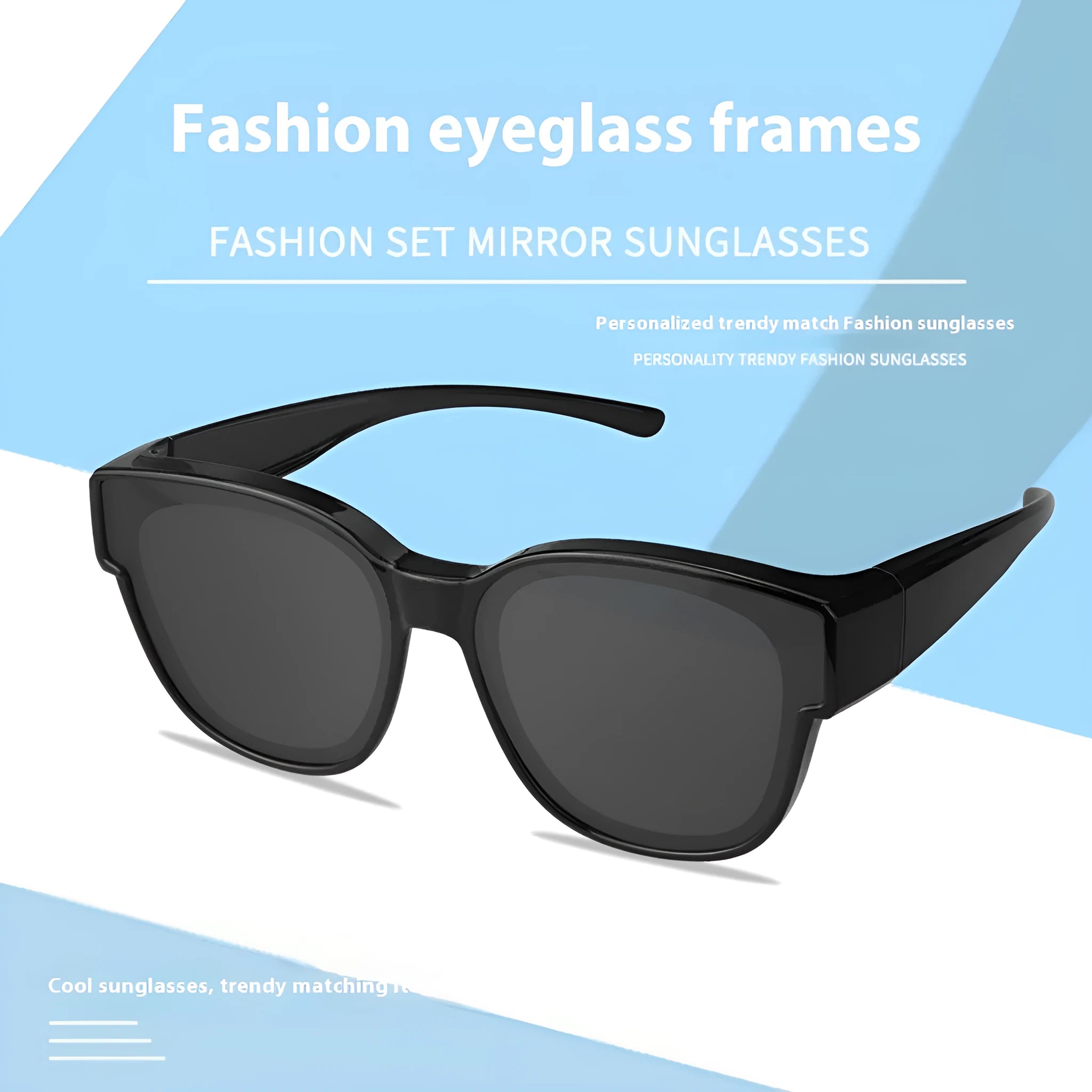 Women's fashionable sunglasses with TR frame and polarised lenses in various colour options.
