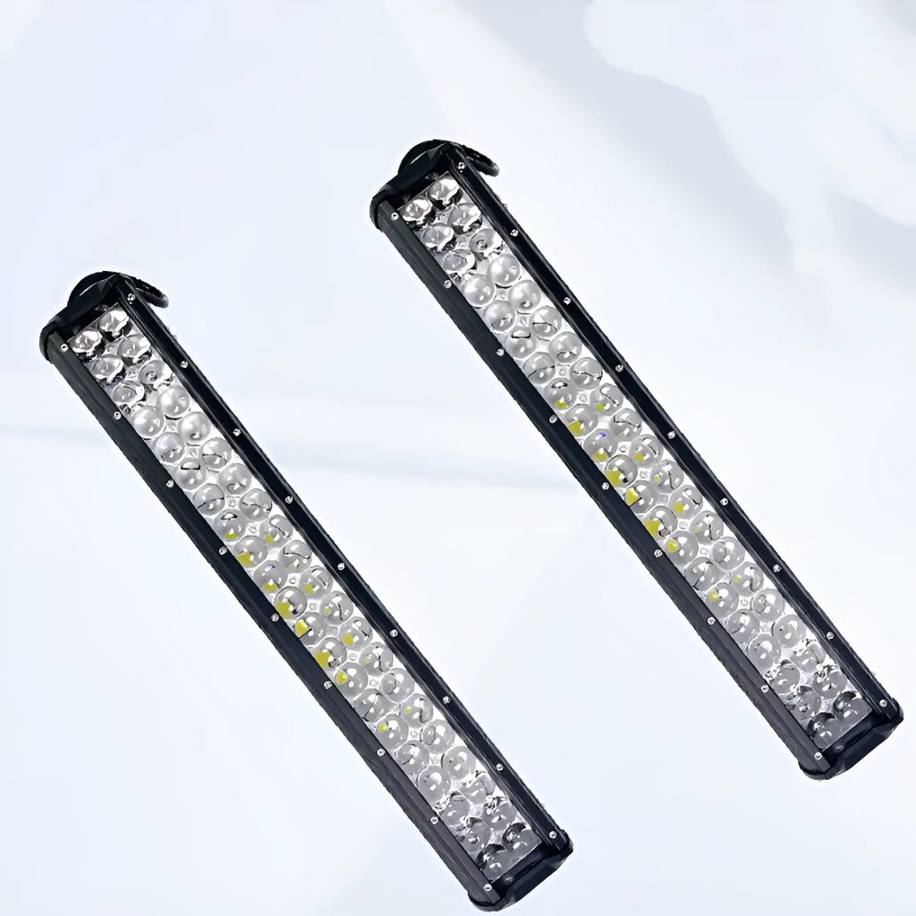 126W double row LED strip light bar with aluminium alloy body for off-road vehicle and agricultural machinery