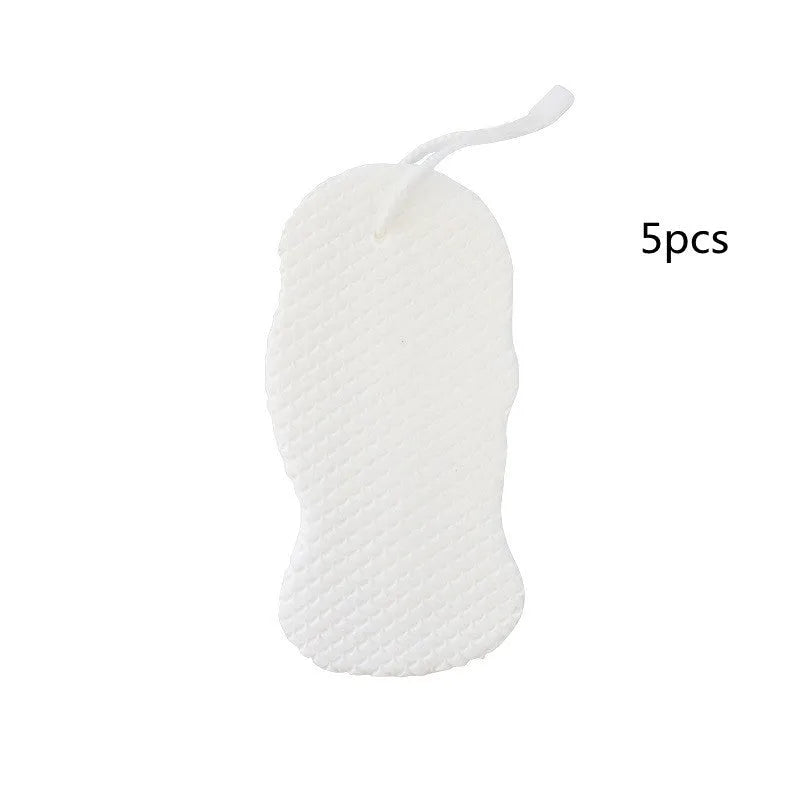 3D fish scale pattern bath sponge exfoliator in multiple colour options including white, grey, pink and light blue