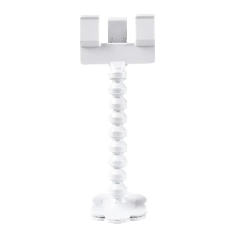 Black plastic pet photography phone holder with clip for dog or cat treats