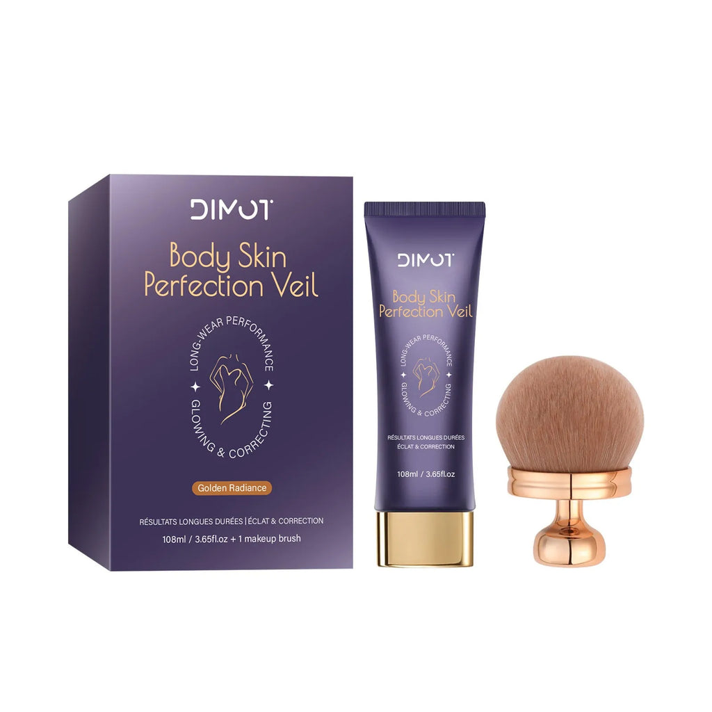 108ml waterproof body concealer cream with brush for covering tattoos and birthmarks