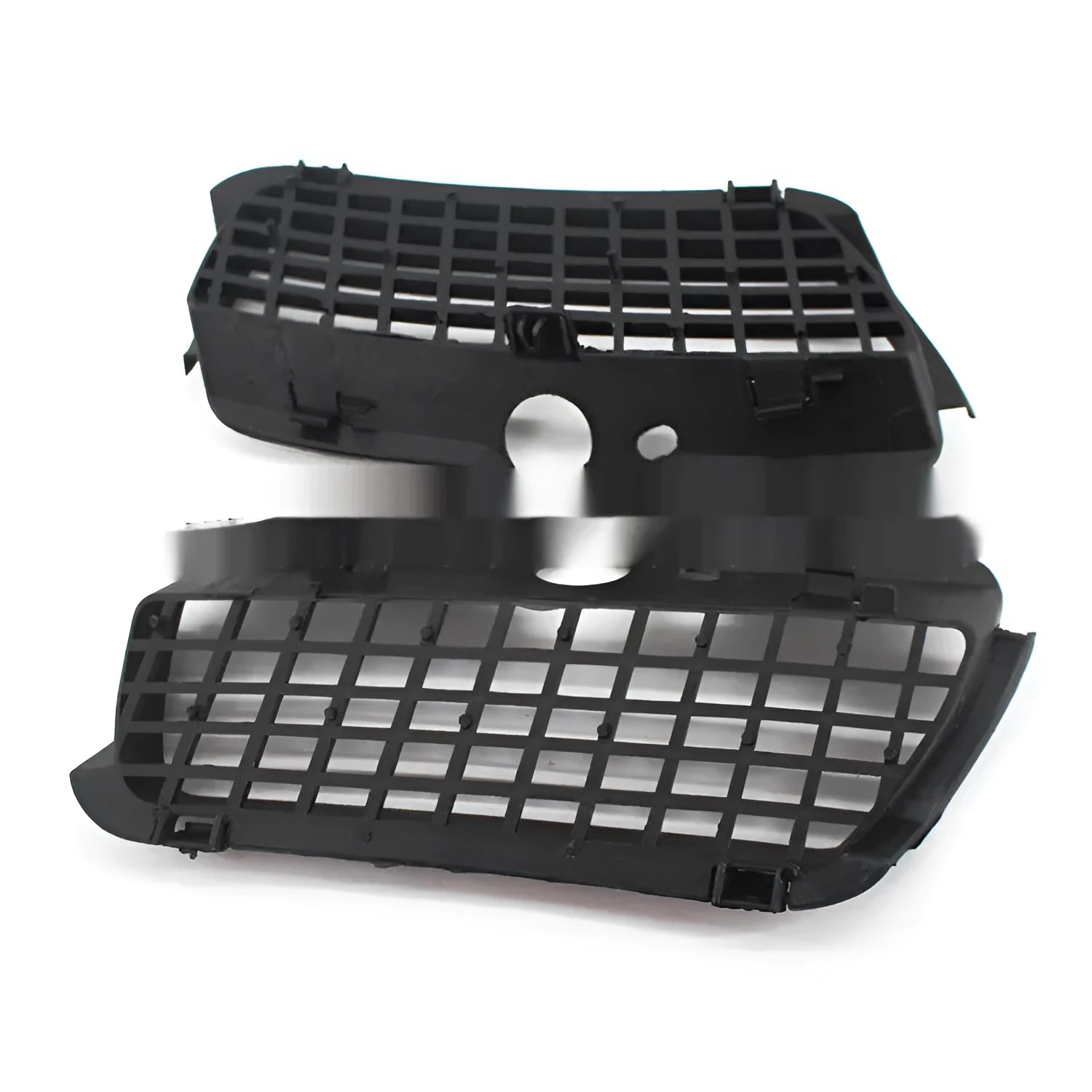 Black ABS plastic fog lamp cover for Volkswagen Golf 3 front bumper lower grille replacement