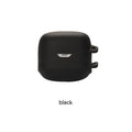Silicone earphone case for TUNE FLEX small crystal bean charging bin in Black Nude soft shell
