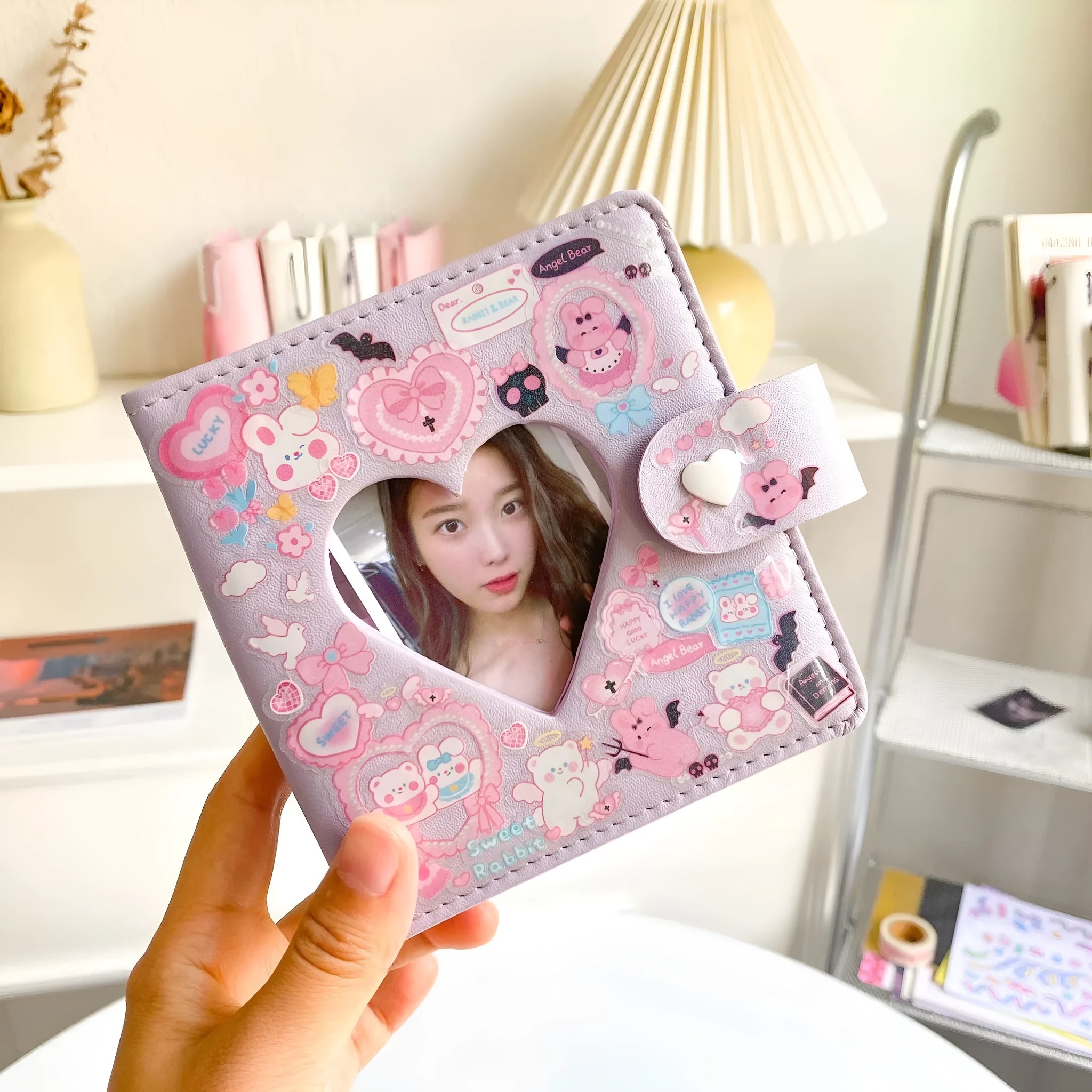 A colourful cartoon-style PVC waterproof sticker for decorating notebooks and agendas.