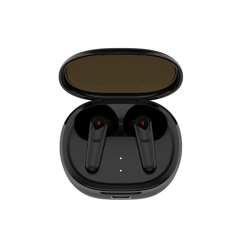 Black PRO30 Bluetooth in-ear headphones with noise reduction for gaming and calls