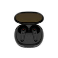 Black PRO30 Bluetooth in-ear headphones with noise reduction for gaming and calls