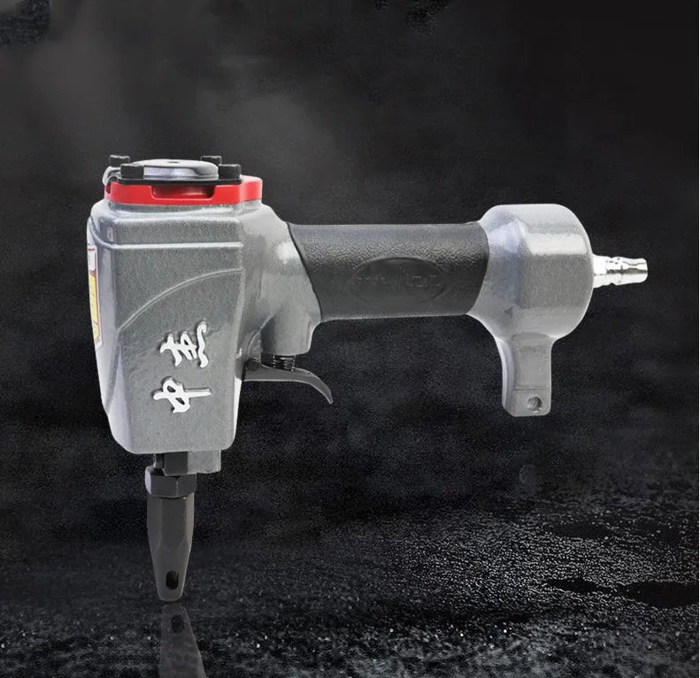 DK30 metal pneumatic punching gun for fabric and leather rivet holes.