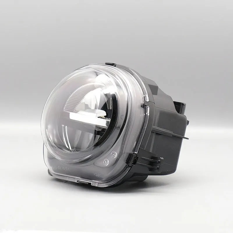 BMW 5 Series F10 front fog lamp with clear lens and automotive electrical connector