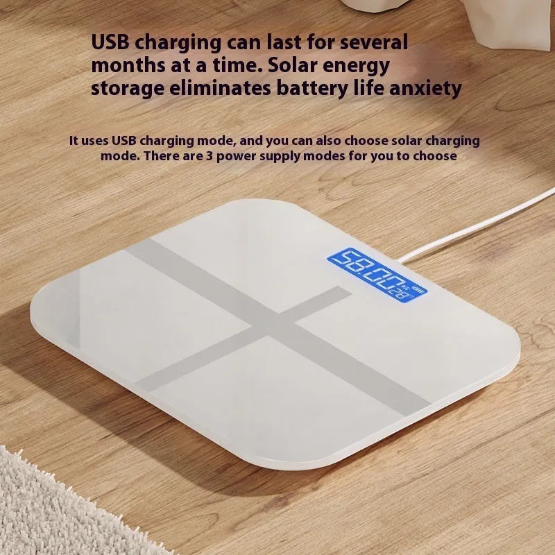 Household weighing scale in 26cm size with multiple colour and power options