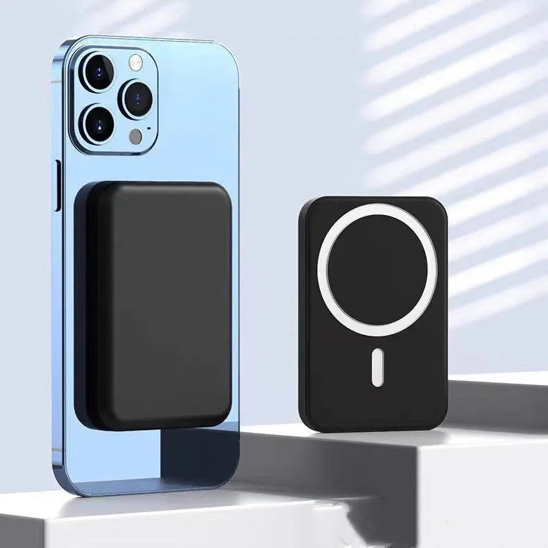 Fully transparent frosted PC iPhone case with four-corner airbags and MagSafe magnetic suction.