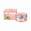 Amatoni fruit flavour lip scrub cream jar in choice of Coconut, Raspberry, Vanilla, or Watermelon, 30g.