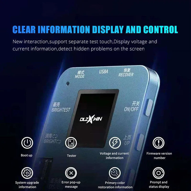 S300 light screen tester for Huawei mobile phones, a telecommunication diagnostic tool.