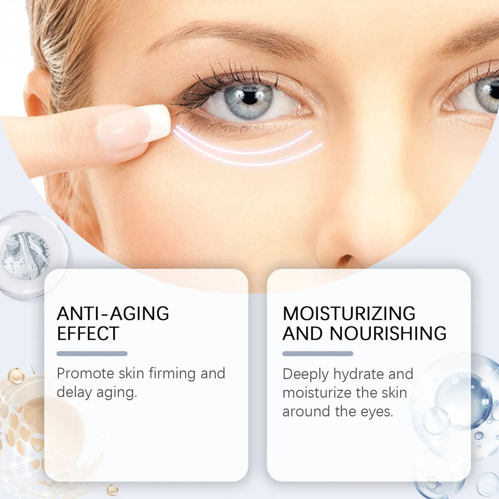20g retinol eye cream tube for dark circles and puffiness treatment