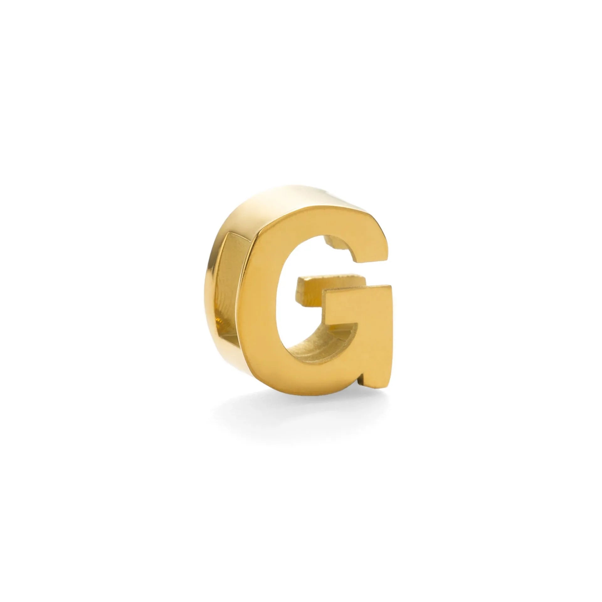 Titanium steel number letter necklace with 40.5cm chain and electroplated gold or silver finish