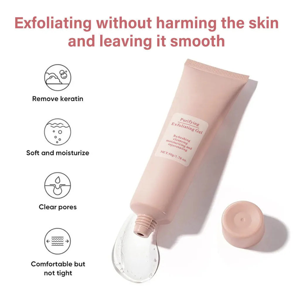 Moisturising facial exfoliating gel in 132g size for universal skincare use