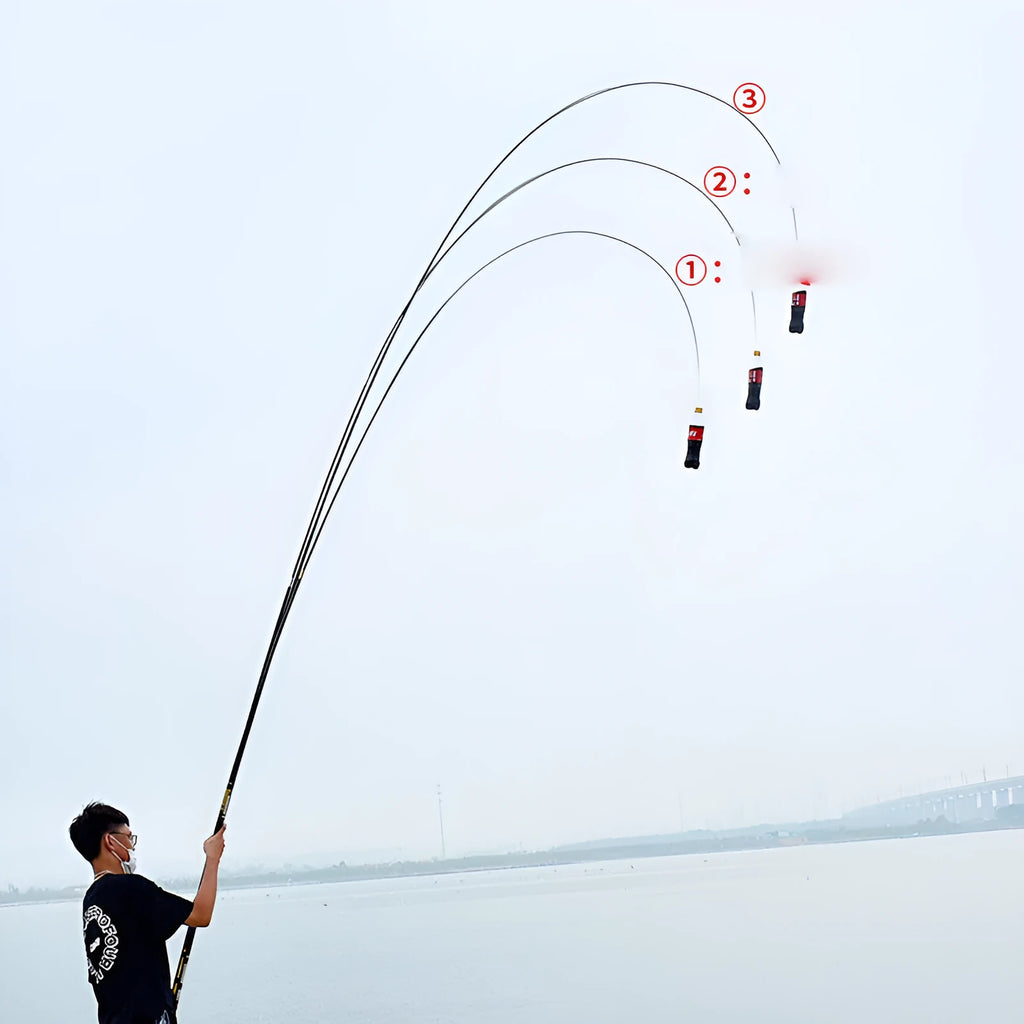 Carbon super hard 28 tone Taiwan fishing rod collapsed to 111mm, 90g weight