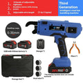 Electric steel bar tying machine for automatic rebar tying on construction sites