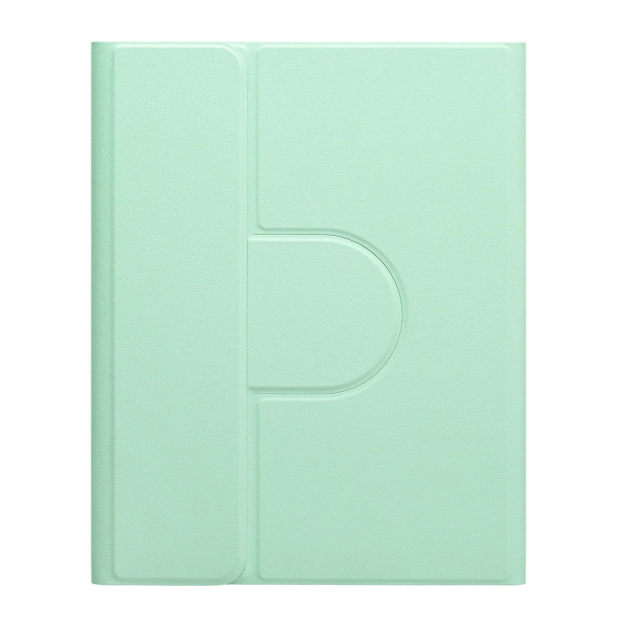Acrylic rotating protective sleeve with pen slot for iPad keyboard case in black