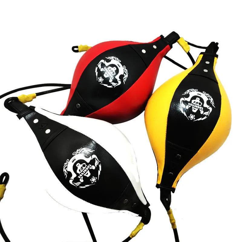 Diamond pattern hanging boxing speed ball for martial arts training in three colour options