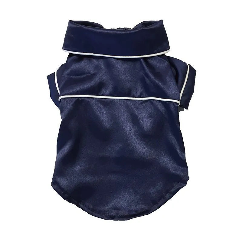 Polyester teddy dog clothing pet pajamas in pink and hidden colours, sizes XS to XXL with bust 30-60cm