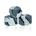 Camouflage patterned silicone facial exercise balls for masseter muscle training and jaw tightening