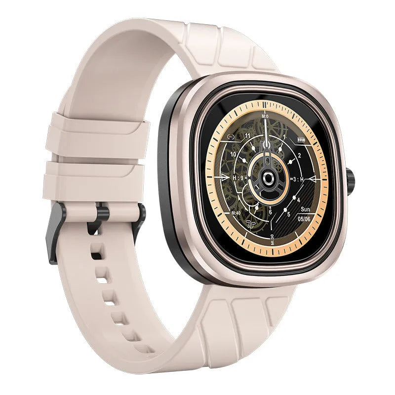 Fashion Bluetooth smart bracelet sports watch with 1.32-inch touchscreen on silicone wristband