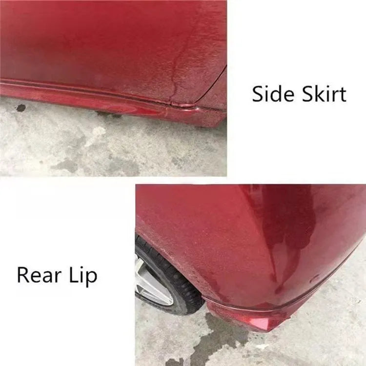 Black and white TPE rubber seal strip for car bumper and door gap filling