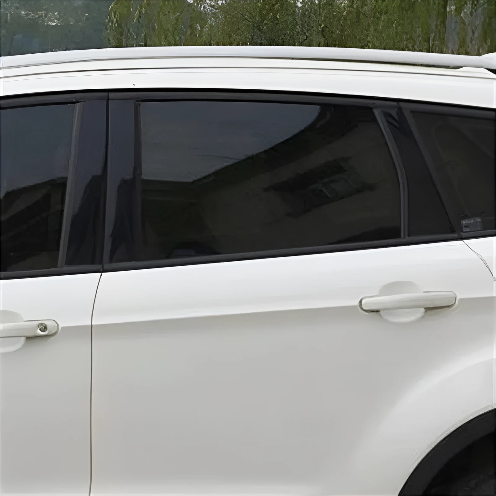 Green window tint film roll 50x600cm for car windshield and home glass with 80% UV protection