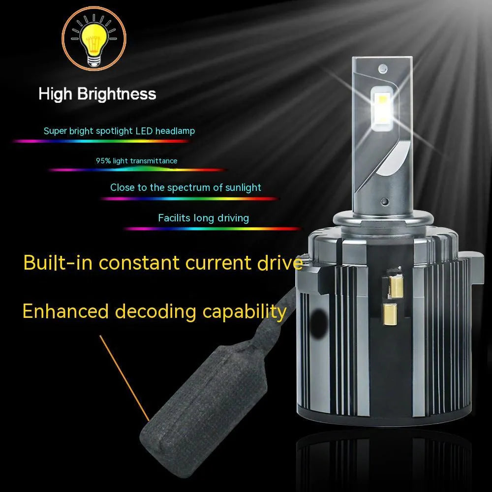 Volkswagen Golf 7 LED front low beam headlight bulb with aluminium alloy housing