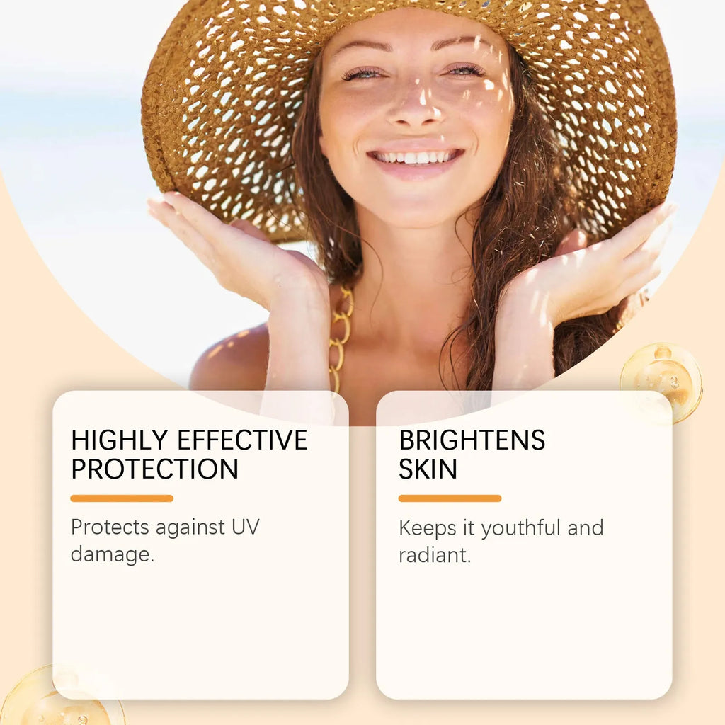 23g sunscreen stick with twist-up packaging for face and body sun protection