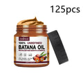 120ml Batana oil hair conditioner and treatment mask in a 7cm x 5.5cm container for damaged hair.