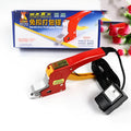 Portable metal buckle-free packing pliers for manual baler with US plug