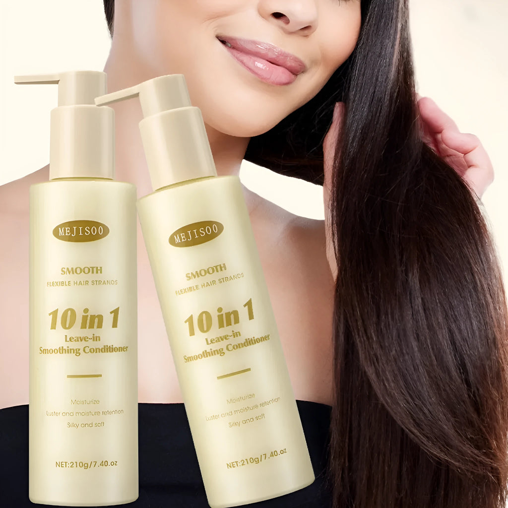 Wash-free 10-in-1 hair conditioner in disposable 210g bottle for ladies