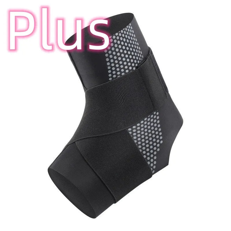 Adjustable Lycra ankle support brace for sports protection in multiple sizes and colours