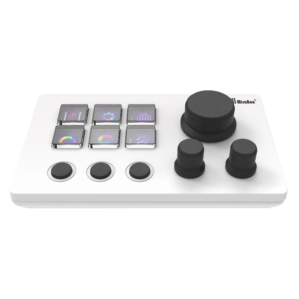 Silicone N3 visual keyboard with 2-metre cable in black or white colour